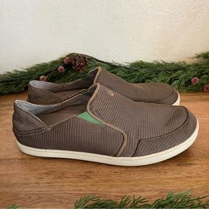 Olukai Nohea Mrsh Tan Slip On Shoe Size 11.5